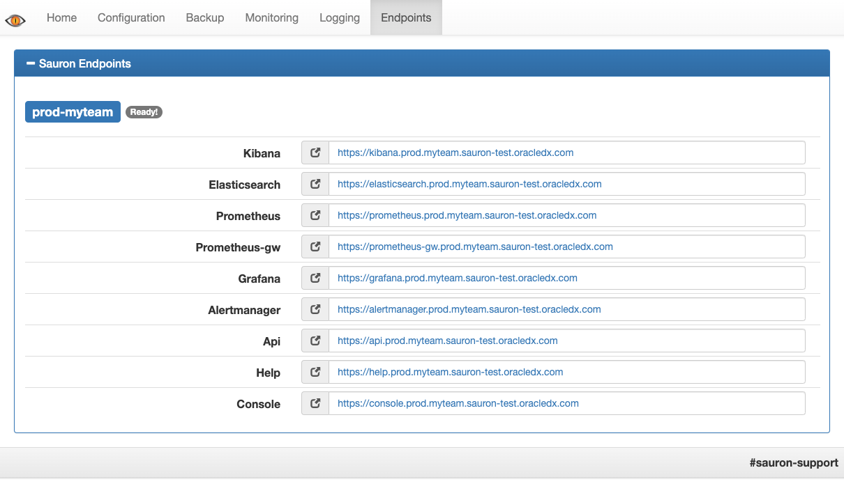 Endpoints