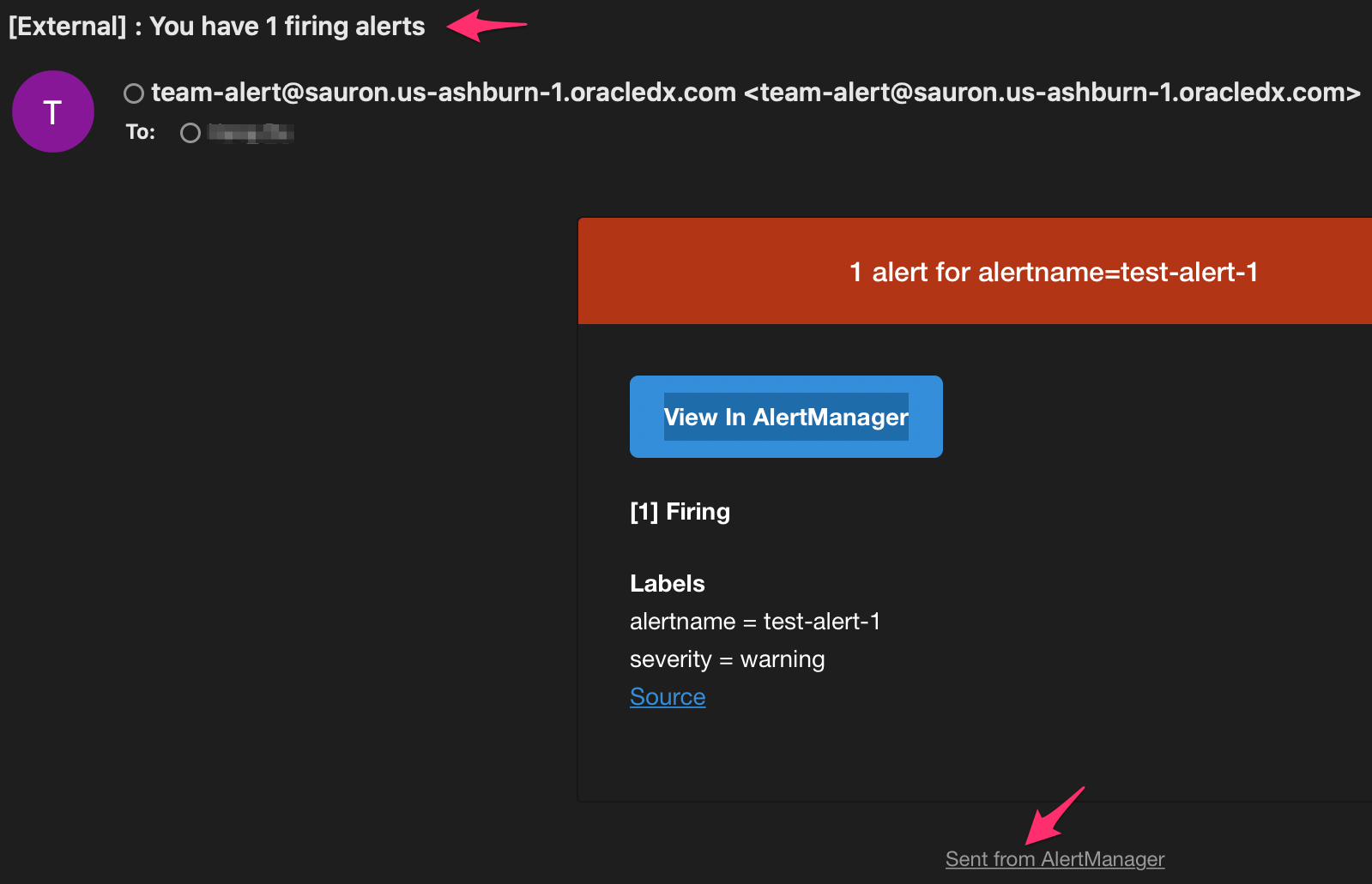 Custom Alert Email custom alert email